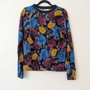NIKE FLORAL CREWNECK SWEATER SWEATSHIRT FOR WOMEN SPORTSWEAR Small